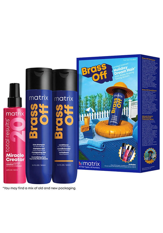 MATRIX Brass Off Holiday Dream Hair Fantasy Kit