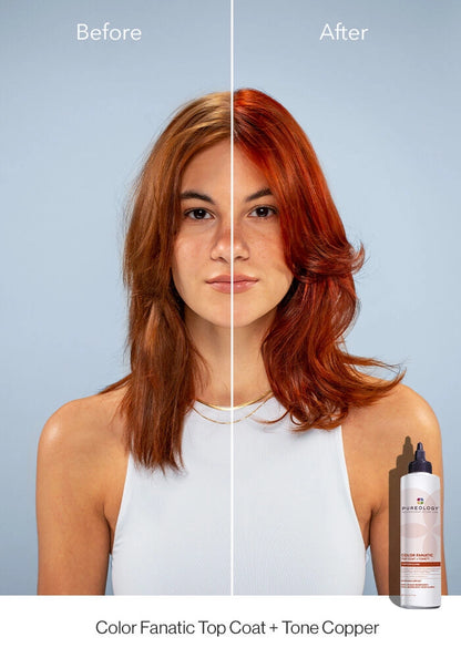 PUREOLOGY Color Fanatic Top Coat + Tone Copper