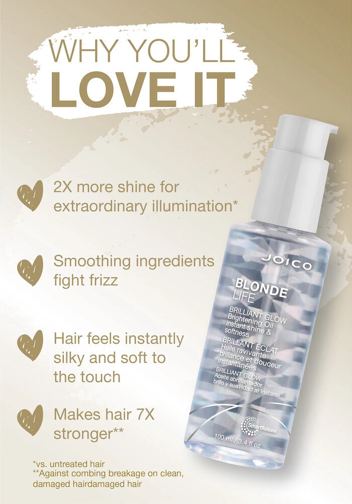 JOICO Blonde Life Brilliant Glow Brightening Oil