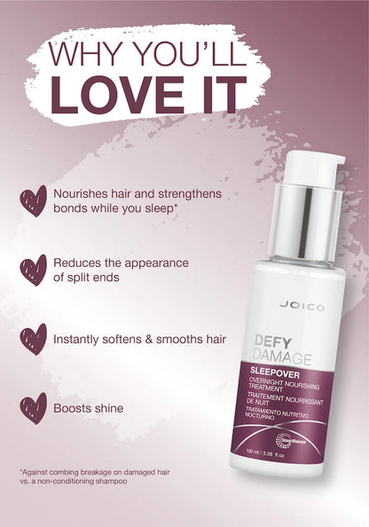 JOICO Defy Damage Sleep Over Overnight Nourishing Treatment