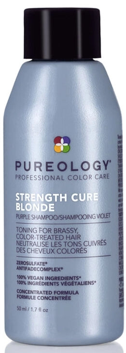 PUREOLOGY Strength Cure Blonde Purple Shampoo
