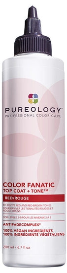 PUREOLOGY Color Fanatic Top Coat + Tone Red