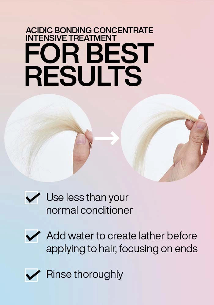 Acidic Bonding Concentrate Sulfate Free Conditioner for Damaged Hair