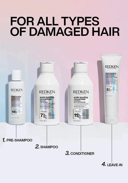 Acidic Bonding Concentrate Lightweight Liquid Conditioner for Damaged, Fine Hair