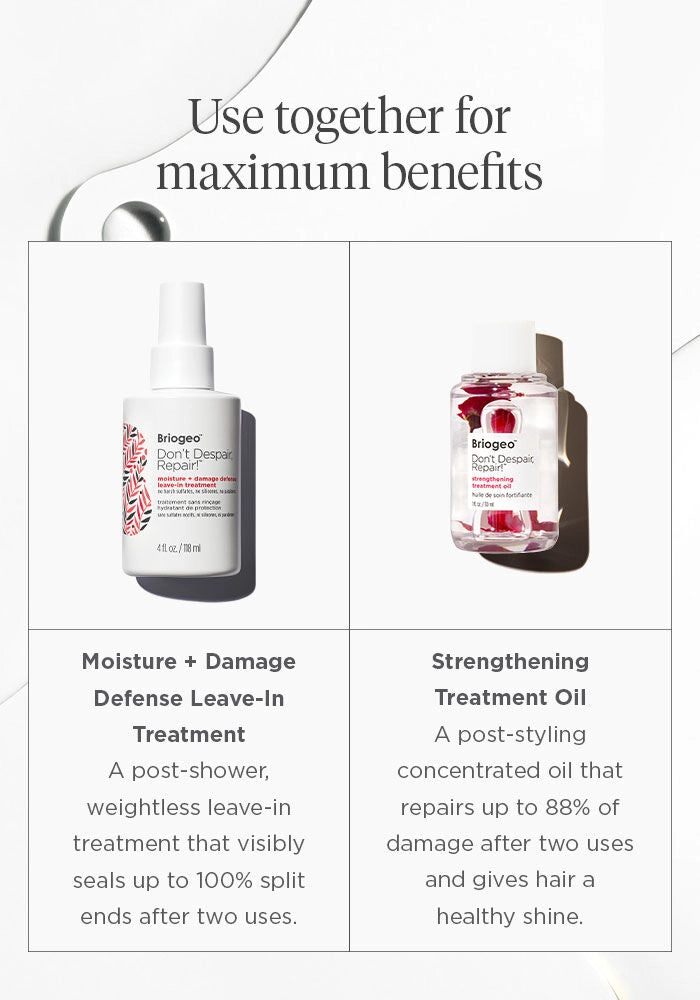Briogeo Don't Despair, Repair! Moisture + Damage Defense Leave-In Treatment