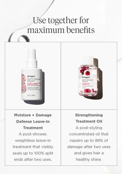 Briogeo Don't Despair, Repair! Moisture + Damage Defense Leave-In Treatment