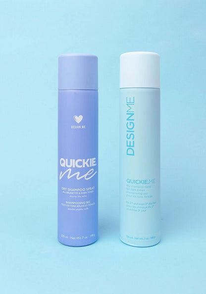 Design Me QUICKIE.ME Dry Shampoo Spray for Brunette and Dark Tones