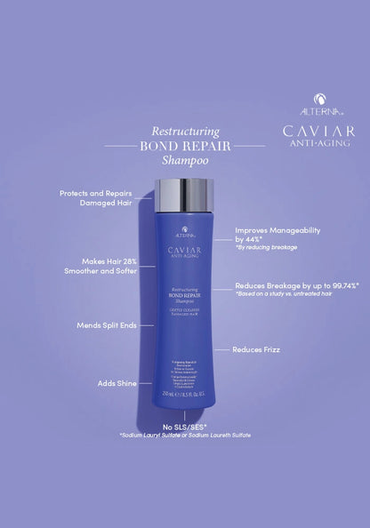 Alterna Caviar Anti-Aging Restructuring Bond Repair Shampoo