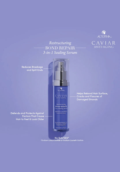 Alterna Caviar Anti-Aging Restructuring Bond Repair 3-in-1 Sealing Serum