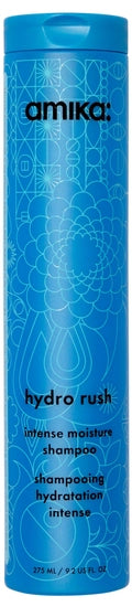 Amika Hydro Rush Intense Moisture Shampoo with Hyaluronic Acid