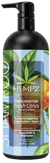 Hempz Triple Moisture Fresh Citrus Shampoo