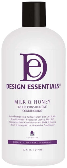 Design Essentials Milk & Honey 6N1 Reconstructive Conditioner