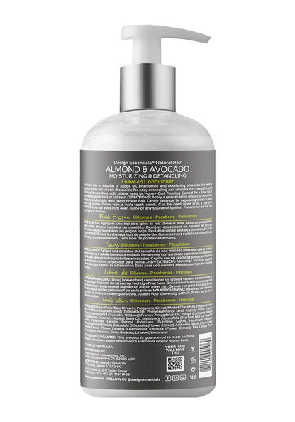Design Essentials Almond Avocado Detangling Leave-In Conditioner