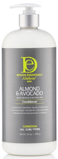 Design Essentials Almond Avocado Moisturizing & Detangling Conditioner