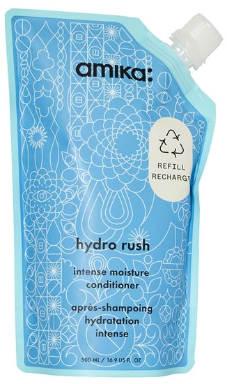 Amika Hydro Rush Intense Moisture Conditioner with Hyaluronic Acid