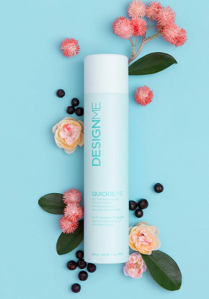 Design Me QUICKIE.ME Dry Shampoo Spray for Brunette and Dark Tones