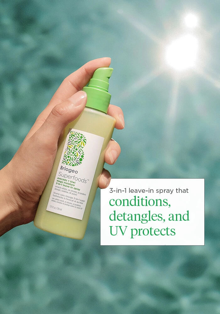 Briogeo Avocado + Kiwi Mega Moisture 3-in-1 Leave-In Spray