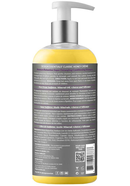 Design Essentials Honey Creme Moisturizing Shampoo