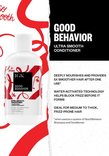 IGK Good Behavior Ultra Smooth Conditioner