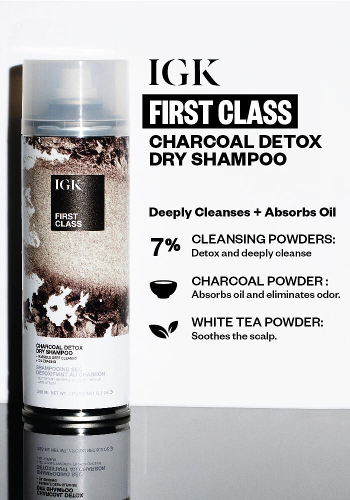 IGK First Class Charcoal Detox Dry Shampoo
