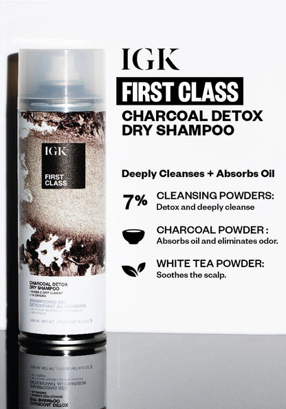IGK First Class Charcoal Detox Dry Shampoo