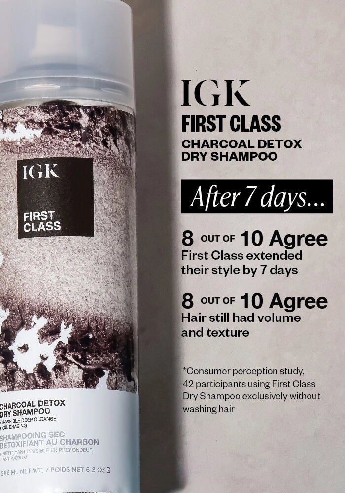IGK First Class Charcoal Detox Dry Shampoo
